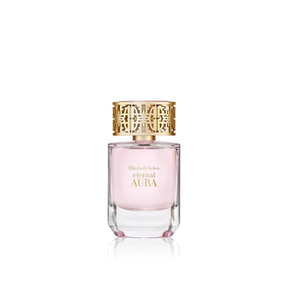 Perfume Eternal Aura Eau de Parfum Elizabeth Arden con notas de pimienta rosa, magnolia y sándalo, aroma floral y ámbar
