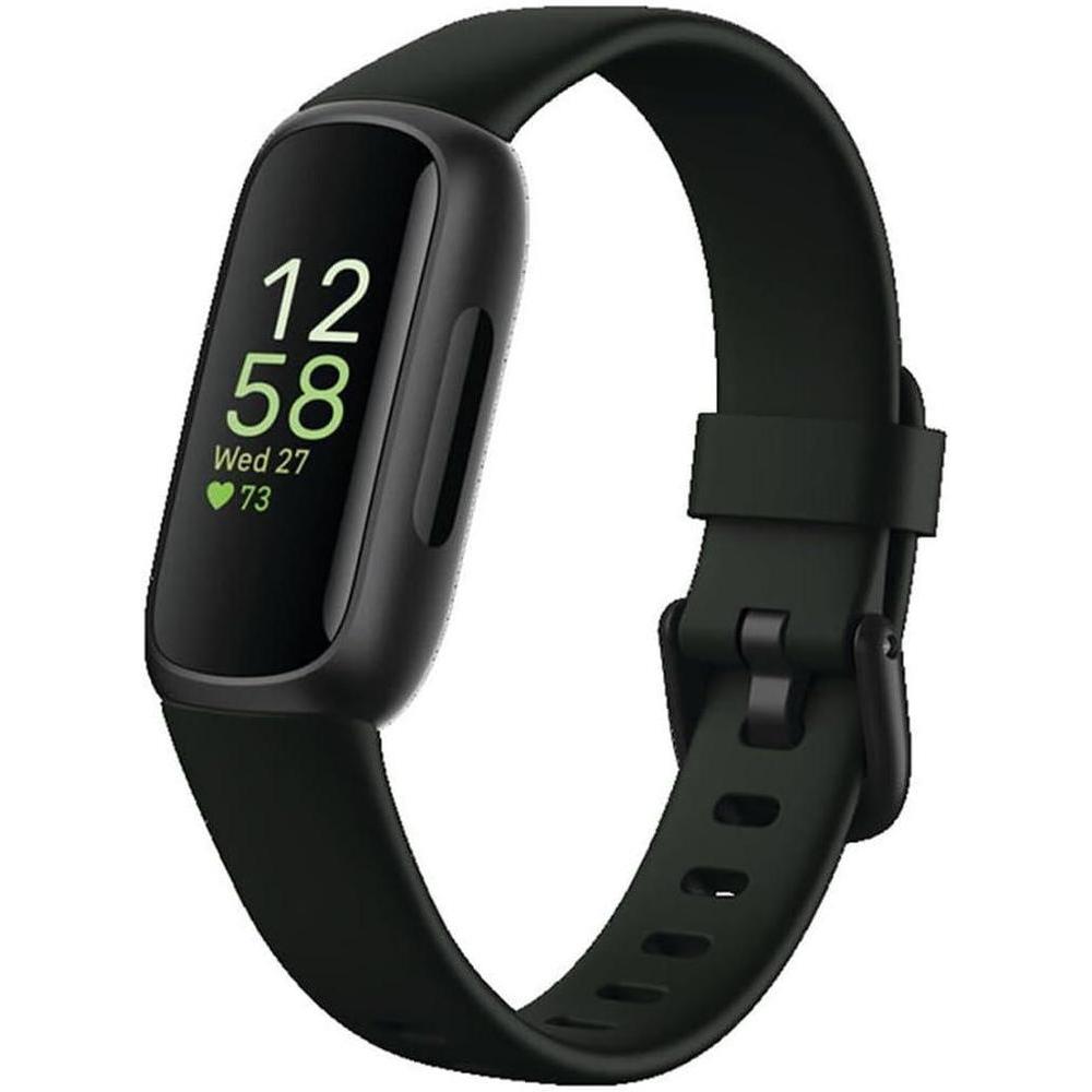 Fitbit Inspire 3 rastreador de salud y fitness con control de estrés, seguimiento del sueño, frecuencia cardiaca 24/7 y más