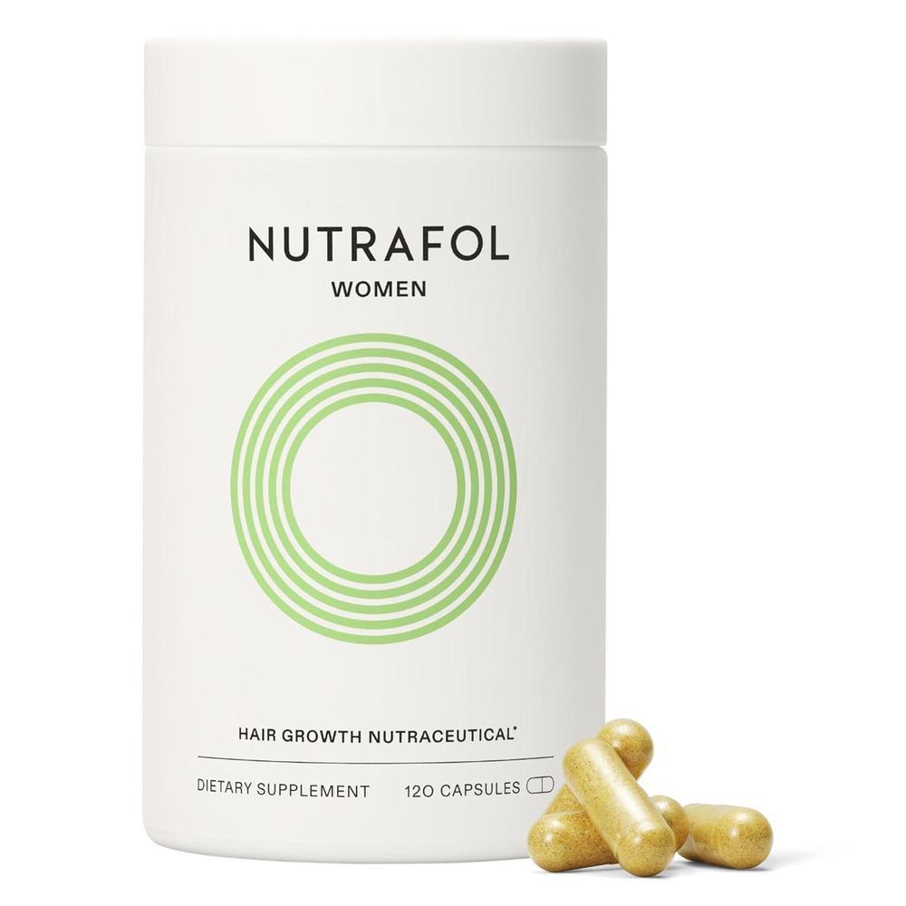 Nutrafol Suplementos para Crecimiento del Cabello de Mujeres, Clínicamente Probados y Recomendados por Dermatólogos