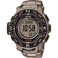Casio Pro Trek: reloj digital con energía solar, brújula, altímetro, barómetro, termómetro y resistencia al agua