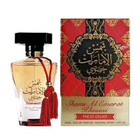 Ard al Zaafaran Shams Al Emarat Khususi Red Oud for Unisex Eau de Parfum Spray