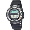 Reloj Casio para pesca con temporizador, luz LED, resistente al agua y datos de luna. Ideal para actividades acuáticas