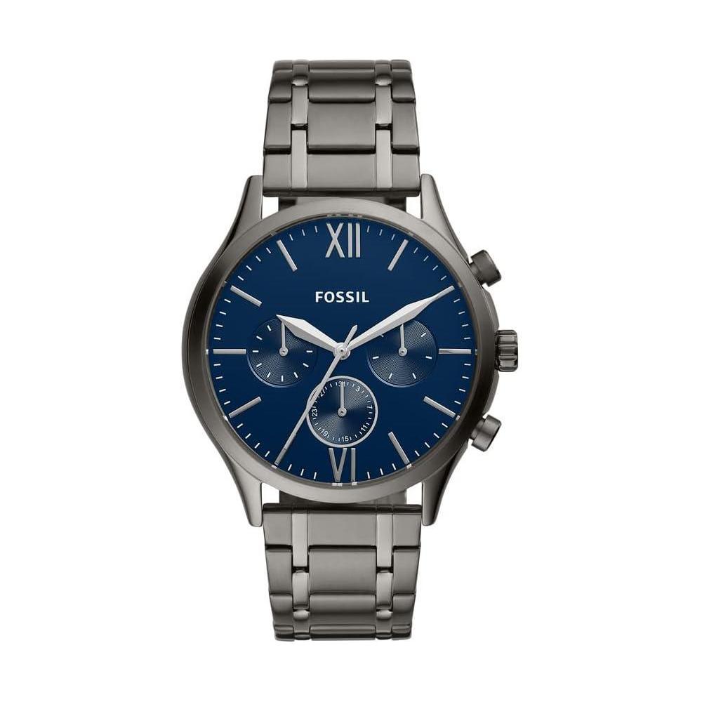 Reloj analógico Fossil Fenmore para hombre con correa de acero inoxidable y cristal resistente a arañazos