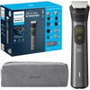 Philips Multigroom Series 9000 Recortadora 24 en 1 para Barba, Cabello y Cuerpo con Tecnología BeardSense, Impermeable