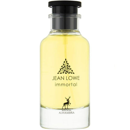 Maison Alhambra Jean Lowe Immortel para hombre, fragancia de larga duración con notas de jengibre y ámbar en spray EDP