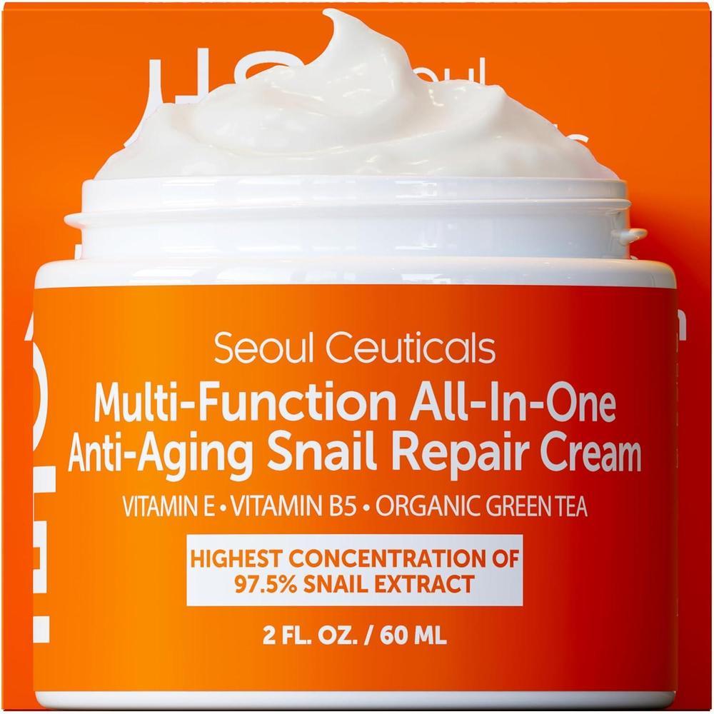 Seoulceuticals Crema Hidratante Con 97.5% Mucina De Caracol 60ml