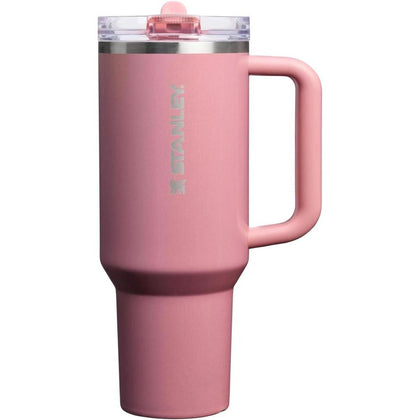 Vaso Stanley Quencher ProTour con tapa a prueba de fugas, popote y asa, compatible para viajes, acero inoxidable sin BPA