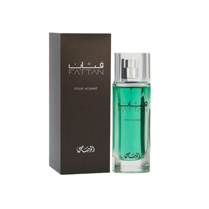 RASASI Fattan Pour Homme - Eau de Parfum en espray para hombre con notas amaderadas y terrosas
