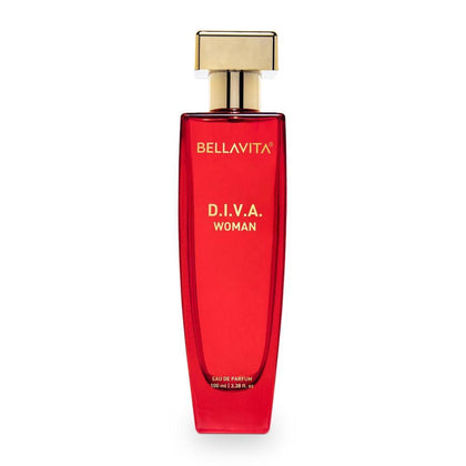 Diva Eau de Parfum, perfume refrescante para mujeres con notas cítricas de limón, naranja y un fondo amaderado