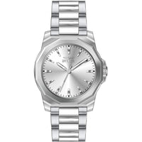 Invicta Speedway Reloj de cuarzo para hombre con correa de acero inoxidable y cierre de botón plegable