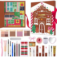 Calendario De Adviento De Maquillaje Ucanbe 2025, Set De 24 Sorpresas Navideñas