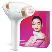 Depilación láser DermRays para hombres y mujeres, reducción permanente del vello, dispositivo aprobado por la FDA