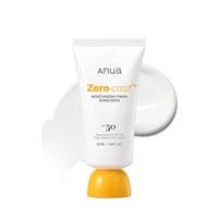 Anua Protector Solar Hidratante SPF 50 sin fundición, brillante natural, sin yeso blanco, con ácido hialurónico, niacinamida, ideal para rostro