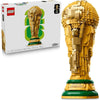 Conjunto de construcción del trofeo oficial del Mundial de la FIFA de LEGO Ediciones - Kit para fanáticos del fútbol, decoración ideal