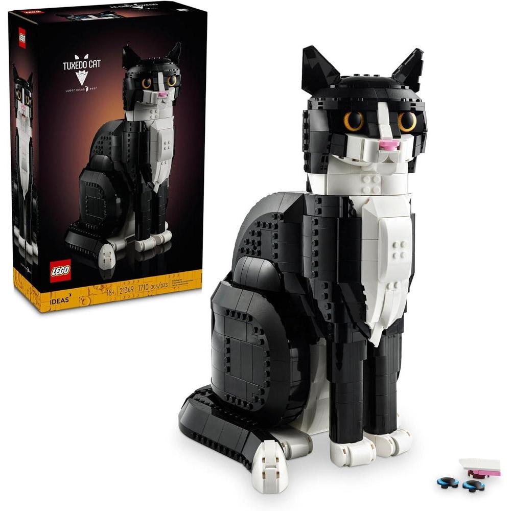 LEGO Ideas Tuxedo Cat Juego de construcción para adultos