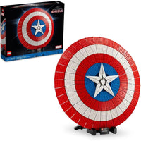 LEGO Marvel Escudo del Capitán América 76262 - Kit de modelo para adultos, réplica coleccionable del icónico escudo