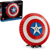 LEGO Marvel Escudo del Capitán América 76262 - Kit de modelo para adultos, réplica coleccionable del icónico escudo