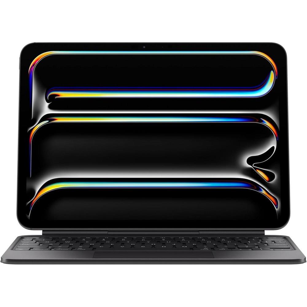 Apple Funda con teclado mágico para iPad Pro 11, experiencia de escritura, trackpad integrado, color negro