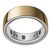 Anillo Inteligente Oura Ring 4 en Oro, seguimiento de salud integral, compatible con iOS y Android, resistente y cómodo