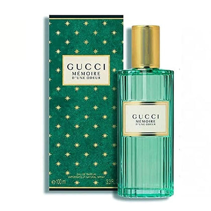 Gucci Memoire Dune Odeur Edp Spray Unisex, fragancia frutada con notas de jazmín, vainilla y cedro