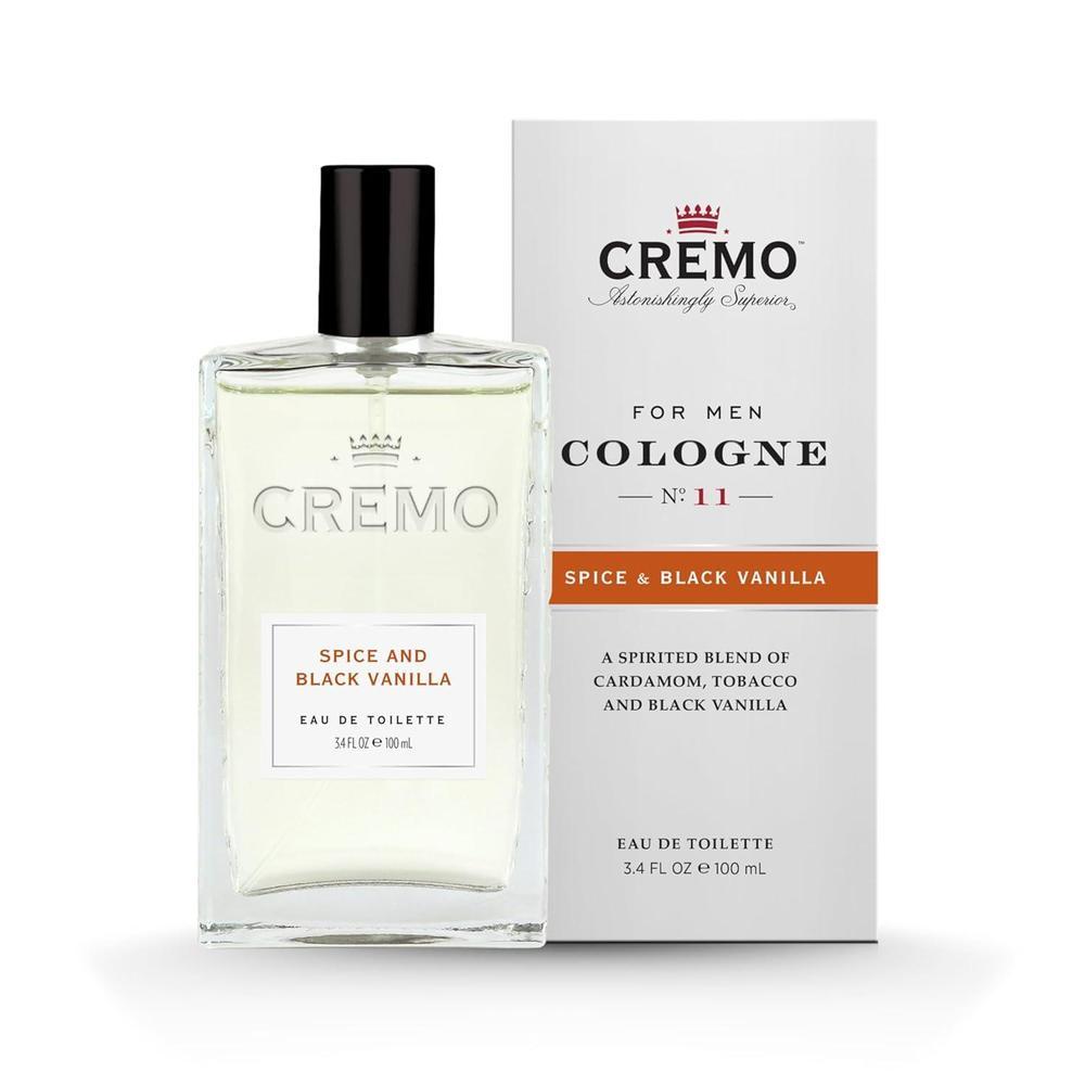 Cremo Colonia Masculina: Aroma de Especias Vibrantes, Maderas Oscuras y Vainilla Negra - Fragancia Firma Multi-Capas