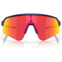 Oakley Sutro - Gafas de sol deportivas rectangulares para hombre con lentes Prizm rubí y protección UV