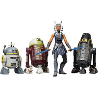 STAR WARS Vintage Collection Escape from Order 66 con Ahsoka & Droids - Paquete de 4 Figuras de Acción Coleccionables