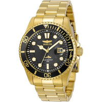 Invicta Pro Diver 30026 Reloj de cuarzo para hombre con caja de acero inoxidable y esfera negra