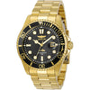 Invicta Pro Diver 30026 Reloj de cuarzo para hombre con caja de acero inoxidable y esfera negra