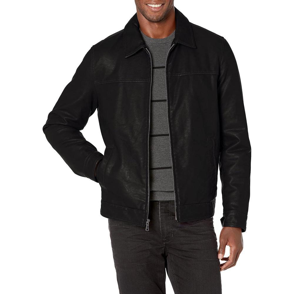 Tommy Hilfiger Chaqueta Clásica de cuerina para Hombre