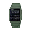 Reloj Casio CA-53WF-3B Verde Digital con Calculadora para Hombre, Resistente al Agua y Diseño Clásico