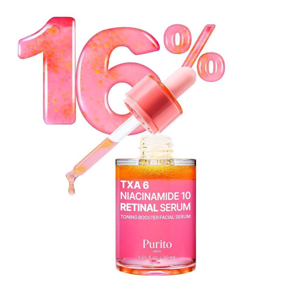Purito Serum Facial TxA 6% Niacinamida 10% Retinal 30ml