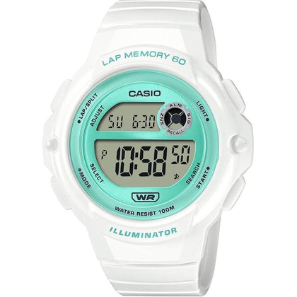 Reloj digital Casio LWS-1200H Series resistente al agua, con cronómetro, temporizador, luz LED y alarma para uso deportivo
