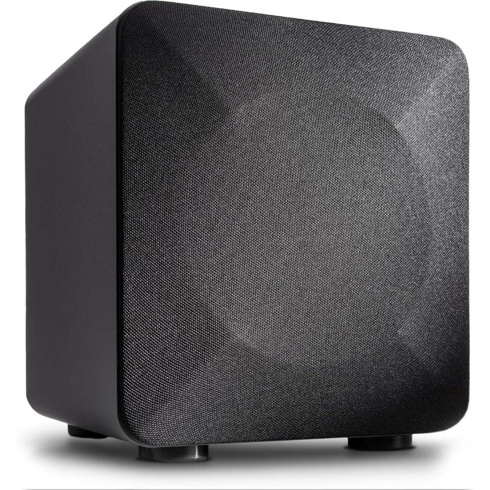 Audioengine Subwoofer S6, altavoz compacto con graves profundos y potencia de 210 W para TV y cine en casa