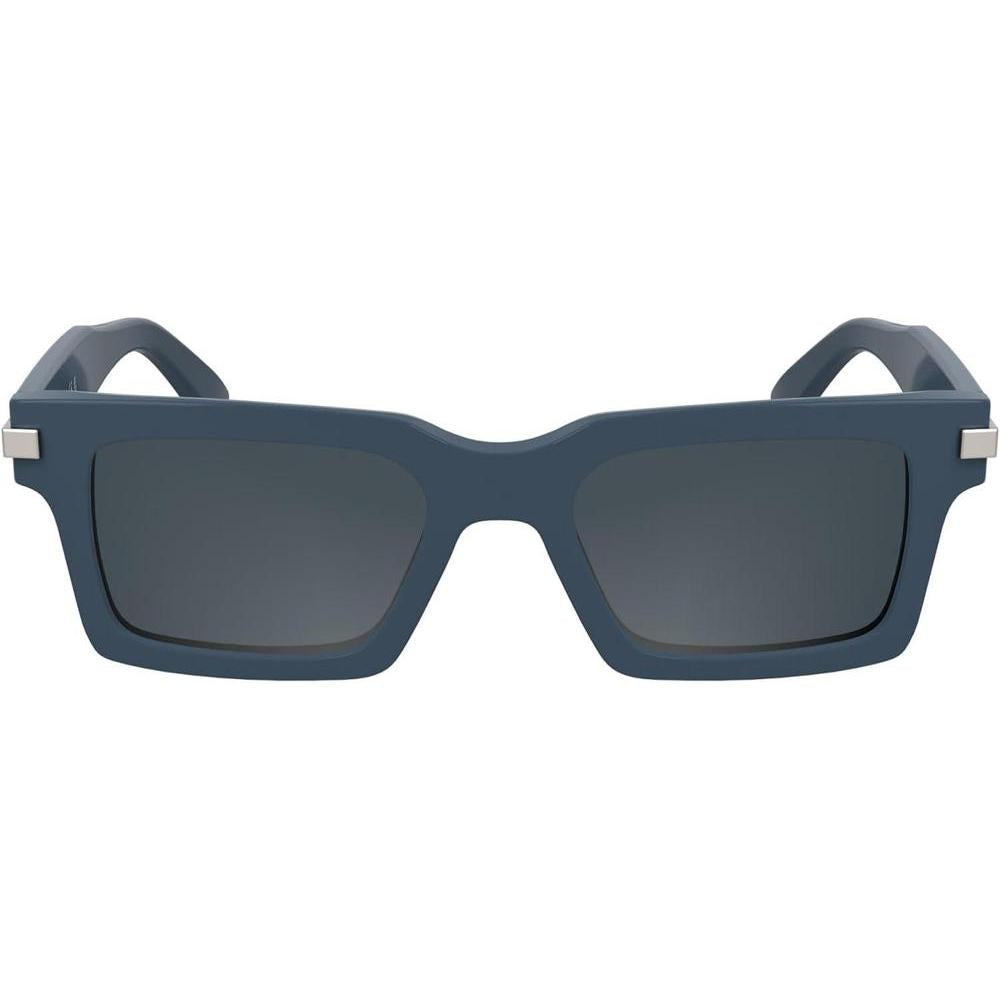 Gafas de sol Calvin Klein Ck25503s con diseño rectangular moderno, construcción en acetato renovado y logotipo en metal