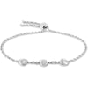 Calvin Klein Pulsera de cadena de joyería ajustable para mujer