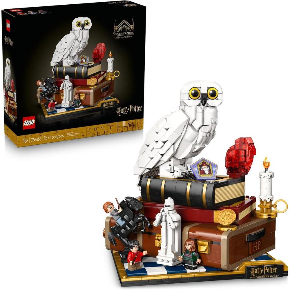 LEGO Harry Potter Piedra Filosofal – Juego de construcción coleccionista adulto DIY