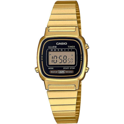 Reloj Casio G-Shock LF20W unisex, digital, negro, resistente al agua, con cronómetro, hora mundial, luz LED y calendario automático