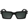 Gafas de sol rectangulares Calvin Klein con detalles metálicos y marco de acetato reciclado para un estilo sofisticado