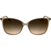 Gafas de sol Calvin Klein para mujer modelo CK25504S con diseño cuadrado, lentes degradadas y detalle metálico elegante