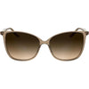 Gafas de sol Calvin Klein para mujer modelo CK25504S con diseño cuadrado, lentes degradadas y detalle metálico elegante