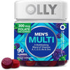 Suplemento multivitamínico de gomitas Perfect Men de Olly, sabor a mora, 90 unidades, sin gluten