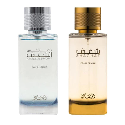 RASASI Shaghaf Hombres y Shaghaf Mujeres EDP, Fragancia Duradera