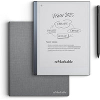 Paquete Essentials Remarkable 2 En Gris, Incluye Tableta Digital Con Marcador Plus Y Funda Protectora En Tejido Gris