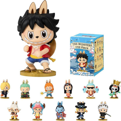POP MART The Monsters One Piece Figures, diseño aleatorio, ideales para coleccionistas y decoración