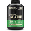 Optimum Nutrition Creatina Micronizada Monohidrato en polvo, sin sabor, amistoso con Keto, 120 porciones