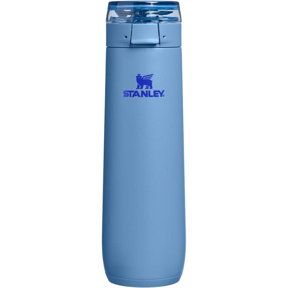 Botella de agua Stanley Flowstate con tapa a prueba de fugas, correa de transporte, acero inoxidable aislado sin BPA
