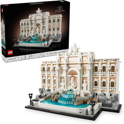 LEGO Architecture Fuente de Trevi Juego de Construcción para Adultos - Monumento Italiano - Regalo para Mujeres y Hombres