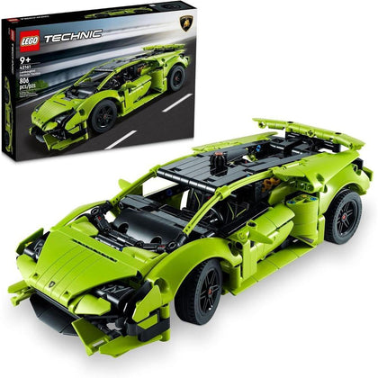 LEGO Technic Lamborghini Huracán Tecnica, kit para jóvenes aficionados a la ingeniería y coleccionistas de autos deportivos