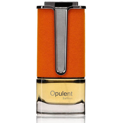 Al Haramain Opulent Saffron - Colonia para hombres árabe con fragancia oriental y perfume de larga duración